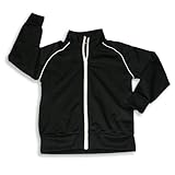 DKNY - DKNY - Boys Zip Front Track Jacket, Black