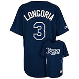 Majestic Tampa Bay Rays Evan Longoria Jersey - Boys 8-20