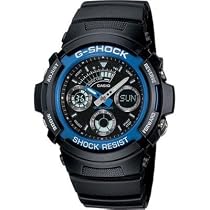 Casio Men's G-Shock Ana-Digi Chronograph Shock Resistant Sport Watch #AW591-2A