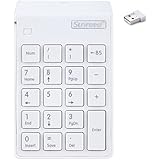 Financial Accounting 2.4g Wireless Tablet or Pc Accessories Numeric Keypad Color White