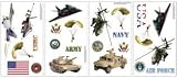 ARMED FORCES APPLIQUES PEEL AND STICK