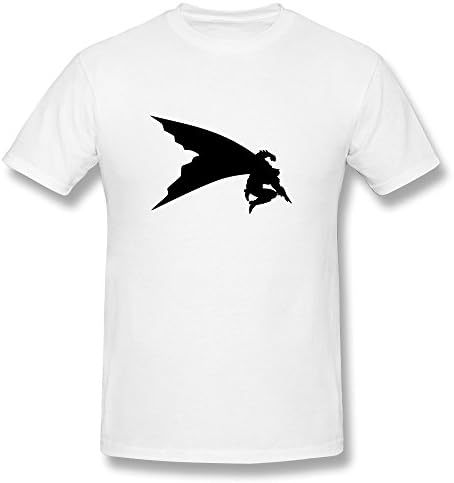 Men's Tshirt Dark Knight Returns Vector By Nemesisdestrodareal1 D5e9vkx Size L White