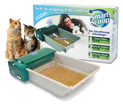 SmartScoop Self-Scooping Cat Litter Box