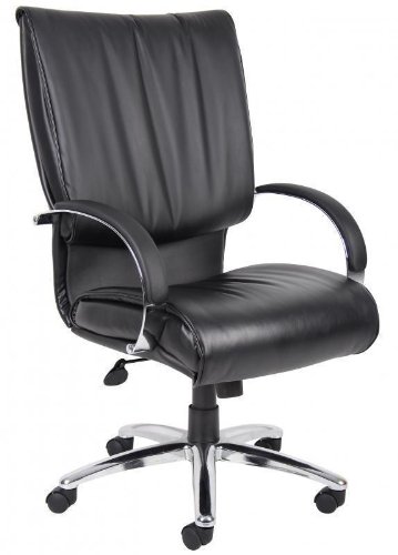 Executive Chair in Leatherplus Black - B9702C