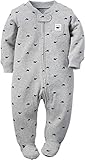 カーターズ Carter's カバーオール 長袖 足つき 綿100% Cotton Zip-Up Sleep & Play 6M (61-67cm)