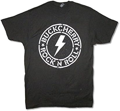 Buckcherry Men's Rock &amp; Roll U.S. 2015 Tour T-shirt Medium Black