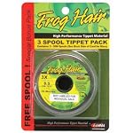 Frog Hair 3-Spool Tippet Pack