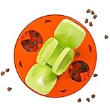 Outward Hound Kyjen  41008 Paw Flapper Treat Toy Dog Toys Scent Puzzle Training Toy, Large, Orange/Green