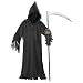 Grim Reaper Deluxe with Vinyl Hands Child Halloween Costume (Large)