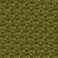 Dollhouse Wallpaper Field of Flowers