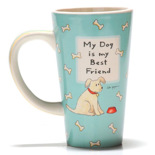 Tumbleweed Pottery 'My Dog Is My Best Friend' Ceramic Pet Coffee Mug