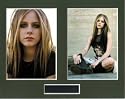 AVRIL LAVIGNE  HIGH QUALITY MOUNTED PHOTO PRINT