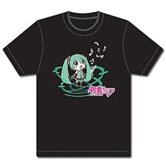 VOCALOID 初音ミク　Ｔシャツ　ブラック　アメリカ輸入品