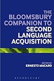 Bloomsbury companion to second language acquisition