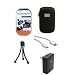 Ultimate Accessory Kit For the Pure Digital Flip MinoHD Camcorder 2nd Generation M2120 & The New Flip SlideHD S1240W Kit Includes HDMI Cables + Flip Power Adapter APA1B + Mini Tripod + More