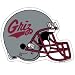 Montana Grizzlies Official Logo Helmet Car Magnet