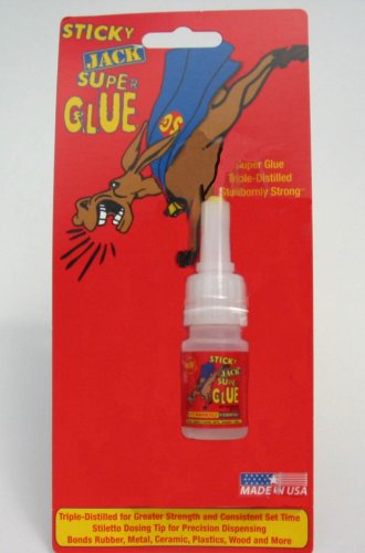 Sticky Ass Glue SJSG10G Super Stubbornly Strong Glue, 10-Gram