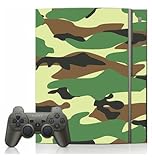 Green Camo Skin for Sony Playstation 3 Console