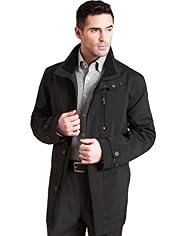 Big & Tall Collezione Stormwear™ Funnel Neck Mac
