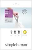 simplehuman Bin Liners, Pack of 20, 20 Litre, Code E