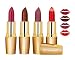 RythmX Creamy Matte Professional Lipsticks Combo Gold (Magenta, Copper, Mauve, Ruby Red) Set of 4 (4 Grams /Pc) RS.425.00