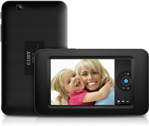 Coby Kyros 4.3-Inch Android 4.0 4 GB Internet Tablet 16:9 Capacitive Multi-Touch Widescreen, Black (MID4331-4)