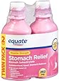 Equate - Stomach Relief, Regular Strength Pink Liquid (2X 262 mg= 525 mg) 32 fl oz (Compare to Pepto-Bismol)