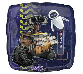 Wall-E 18" Square Foil Balloon Child