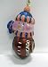 3.5" Chicago Bears NFL Lighted Touchdown Snowman Christmas Ornament #2404