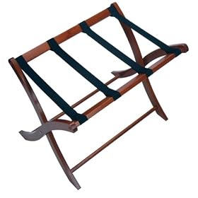 Winsome Wood Luggage Rack, Walnut