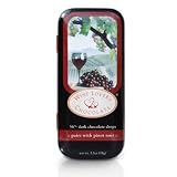 Wine Lover's Chocolate Premium 56 % Dark Chocolate, Pairs with Pinot Noir, 3.5-Ounce Tins (Pack of 4)