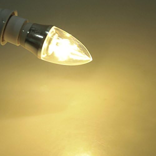 3W E14 5630 Candle LED Light Bulb With Silver Shell ;AC85-265V