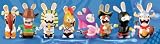 Raving Rabbids Travel in Time Complete Figure Set (includes 8 figures)IMAGE