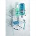 InterDesign 60463 Classico Suction Shelves Shower Caddy