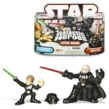 Star Wars: Galactic Heroes Figure - Luke Skywalker 2 & Darth Vader 3