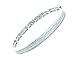 Vilma Righi Armreif mit 136 weissen Zirkonia 925/Sterlingsilber rhodiniert