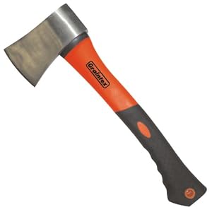 Graintex CA1752 Single Bit Camp Axe with 14-Inch Fiberglass Handle, 1-1 4 Lb by