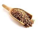 Wallmonkeys Peel and Stick Wall Decals - Buckwheat Grains in Wooden Spoon - Removable Graphic