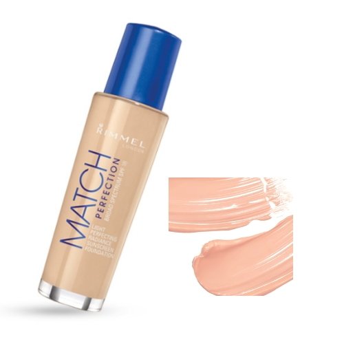 Rimmel Match Perfection Foundation, Light Nude, 1 Fluid Ounce