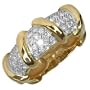 Torrini Twister - 18K Yellow Gold Diamond Ring
