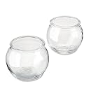 Kate Aspen Bubble Shaped Glass Terrarium Bowl (Set of 4)