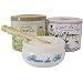 Fleur de Sel Ceramic dish for salt with Fleur de sel from France