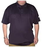  : Russell Athletic Men's Big & Tall Dri-Power Short Sleeve Polo, Navy, 3X