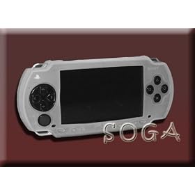 WHITE SILICONE SKIN CASE GLOVE FOR SONY PSP
