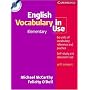 English Vocabulary in Use Elementary Book and CD-ROM (Vocabulary in Use)