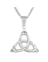 Siopa Sterling Silver Celtic Trinity Knot Pendant