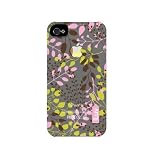 iLuv NATURE Themed Soft Coated Acrylic Case for iPhone 4 (Pink) (Fits AT&T iPhone)