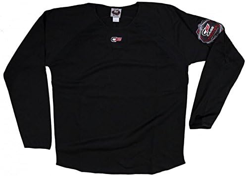 NEW! Men's Cage Fighter MMA Authentic Long Sleeve Shirt - Black - Medium