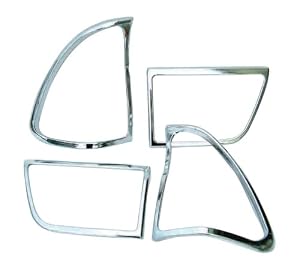 Custom Chrome Tail Lamp Cover BMW X5 2000-2003 Grills-Bumpers Molding-Trim