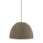 Royce Lighting RLPE2000-50 Outdoor Rattan Pendant Lamp Dark Tan